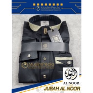 HITAM Gamis Jubah Al Noor Black Premium Cufflinks