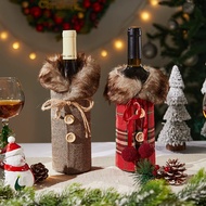 Bottle Cover Clothes Bottle Decoration Wine Bottle Cover Wine Wine Bottle Cover Christmas Bottle Dec