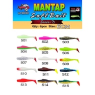 SAWA-D MANTAP SOFT PLASTIC 6CM & 8CM SOFT BAIT LURE