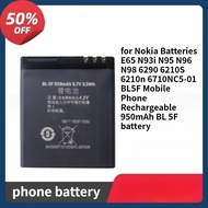 BL-5F Battery for Nokia Batteries E65 N93i N95 N96 N98 6290 6210S 6710NC5-01 BL5F Mobile Phone Recha