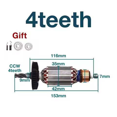 AC220V 240V Armature Rotor Anchor Replacement for BOSCH GBH2-20 GBH 2-20 GBH2-20S GSB18-2 GSB 18-2 R