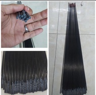 UJUNG JORAN TEGEK CARBON SOLID PANJANG 80 CM