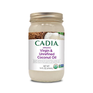 Cadia Organic Virgin & Unrefined Coconut Oil 414mL