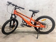 java 橙色中童單車