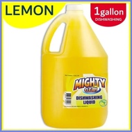 ◆ ◵ Mighty Clean/All Mighty Dishwashing Liquid Lemon,Calamansi,Antibac  - DWL - 1 Gallon