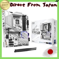ASRock Motherboard Z890 Pro RS WiFi White, compatible with Intel CPU Core Ultra (LGA1851), Z890 chip
