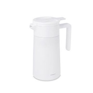 HARIO - 600ml 陶瓷塗層雙層保溫壺, 白色 (CHP-600-W)