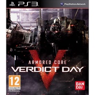 Playstation 3 Armored Core Verdict Day R3 READY STOCK
