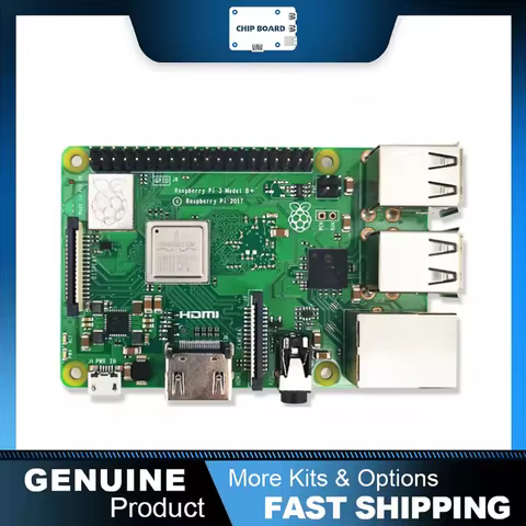 Original Raspberry Pi 3 Model B /3B+ Plus BCM2837 1.2G ,Raspberry Pi 3 B+ with 2.4G & 5G WIFI 4.2 Bl