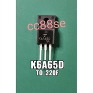 TK6A65D K6A65D 6N65 (6N60) TO-220F N-CHANNEL POWER MOSFET TRANSISTOR FET