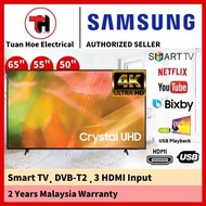 SAMSUNG UA65AU8000KXXM UA55AU8000KXXM UA50AU8000KXXM 65 inch 55 inch 50 inch Crystal UHD Smart LED T