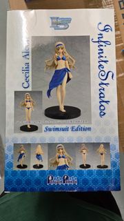 Infinite Stratos Cecilia Alcott Swimsuit Edition