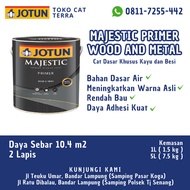 JOTUN MAJESTIC PRIMER KAYU DAN BESI - Cat Dasar untuk Kayu dan Besi - 1,5 kg / 7,5 kg