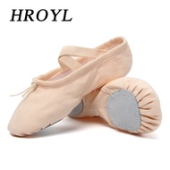【User-friendly】 Girls Ballet Shoes For Woman Kids Ballet Slippers Women Ballet Flats Children Practise Dance Shoe Soft Sole Canvas Training Shoe