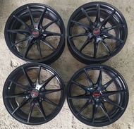 5x114正廠RAYS G25鍛造鈴18吋7.5J ET48⭕往下⬇️拉 詳細睇説明豐田/本田/KIA/Mazda/hyundai/BYD/WRX/電車/七人車