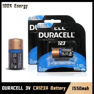 DURACELL 3V CR123A/CR123/DL 123/CRCR17345 Lithium Battery For Camera Flash Night Vision Smoke Alarm