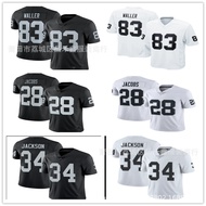Raiders Raiders-83 Waller 28-Jacobs 34-Jackson Rugby Jersey