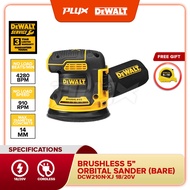 DEWALT DCW210N-XJ BL 125mm Brushless Cordless Orbital Sander 18V/20V (Bare Unit) ( DCW210 , DCW210N 
