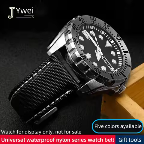 For Blancpain Fifty fathoms SEIKO 5 Water Ghost Citizen BM8475 Men's Nylon strap 20mm 21ｍｍ 22ｍｍ 23mm
