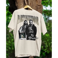 T-shirt cetakan grafik Drake & PartyNextdoor, t-shirt gaya hip-hop untuk semua jantina - T-shirt cet