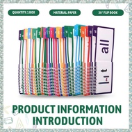 [h5bl3j6wj.ph] 30 Read and Rhyme Flip Books Word Families Sight Word Flash Cards, Phonics Reading To