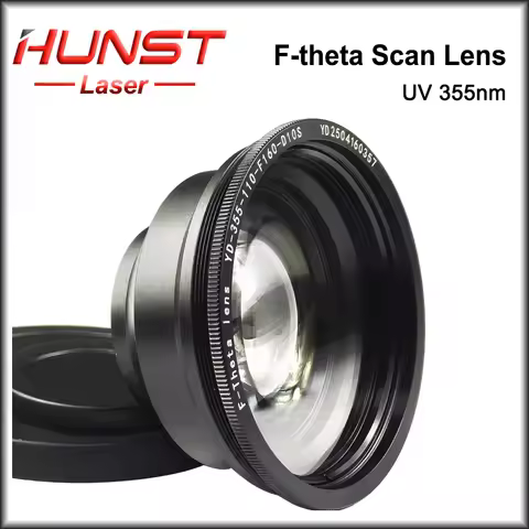 HUNST F-theta Perspective Field Lens 355nm 50mm 70mm 110mm 150mm 175mm 220mm 300mm 400mm For UV Lase