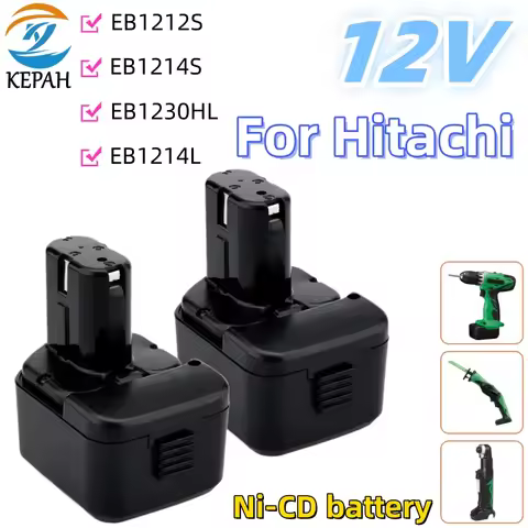 New 12V battery 3500mAh rechargeble Battery for Hitachi EB1214S 12V EB1220BL EB1212S WR12DMR CD4D DH
