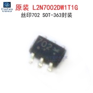 ((10 Pcs) L2N7002DW1T1G Silk Screen Printing 702 SOT-363 Patch Dual N Channel MOS Field Effect Tube