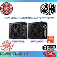 Cooler Master Elite NEX W500 W600 500W 600W 80Plus Non Modular Power Supply