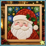 BACKSTREETYFDX 1 Set Christmas Fabric Painting Kit, DIY Cotton Fabric Christmas Fabric Art Kit,  Chr
