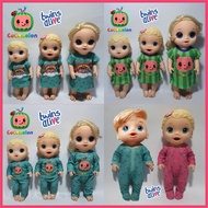 Pre-Order!!! Baby Alive Animator MellChan Cocomelon Yoyo Watermelon ABC Song Doll Clothes
