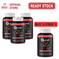 Qunol Ultra CoQ10 100mg, 3x Better Absorption, Patented Water and Fat Soluble Natural Supplement For