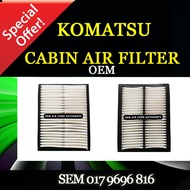 KOMATSU OEM FIBRE CABIN AIR FILTER (CAR AIRCOND SYSTEM) (BLOWER AIR FILTER) (DRILLING CAR/ CRANE/ TR