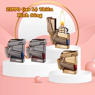 BẬT LỬA ZIPPO GAS LỘ THIÊN HÌNH XÚN - (XÀI GAS)