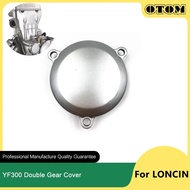 OTOM YF300 Motorcycle Start Starter Double Gear Cover For LONCIN Water cooled CR6 300R LX300-6A VOGE