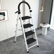 Retractable Indoor Herringbone Ladder Heat Loft Folding Thickened Ladder Retractable Ladder Ladder H