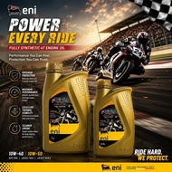 eni i-Ride Moto 4T TEC 10W40 10W50 1L Fully Synthetic Lubricant ITALY (Original Products)