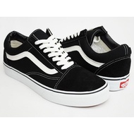 HITAM PUTIH Vans old skool Shoes Black White Men/ Women