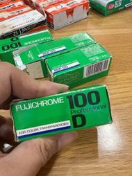 富士100D 120膠卷反轉收藏RDP 1988年過期、質