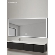 Smart Mirror Bathroom Mirror Wall Hanging led Toilet Makeup Mirror Light Mirror Toilet Toilet Antifo