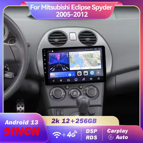 Car Radio Automotivo Multimedia Screen For Mitsubishi Eclipse Spyder 2005-2012 Navigation WiFi / 4G 