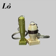 Historical model keychain – Fat Man & Little Boy