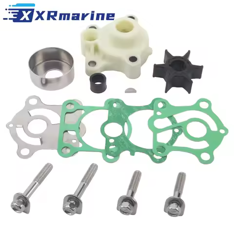 Outboard Water Pump Rebuild Service Kit for Yamaha 2 Stroke 25HP 30HP Engine
