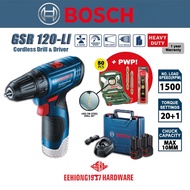 BOSCH GSR 120-LI 12V Cordless Drill Driver Bateri Gerudi Skru Battery drill GSR120-LI GSR120 GSR 120