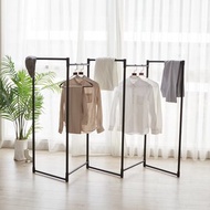 鋁合金超輕量百變室內掛衣架-140公分加高5段式(3色)