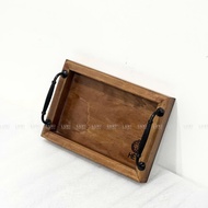 HCM HCM HCM | RECTANGULAR TRAY WITH HANDLE, RECTANGULAR TEA AND CAKE TRAY (FREE LOGO ENGRAVING ON RE
