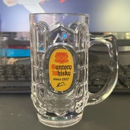 Japanese Suntory Kingbin Whiskey Hi Stick White Zhanbian Bar Hotel Beer Cup with Thickened Handle Y6