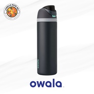 Owala FreeSip Insulated Stainless Steel Water Bottle with Straw for Sports and Travel, Foggy Tide