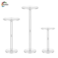 [chulisia] Acrylic Flower Stand Pillar Column Stand Decorative Display Holder Transparent
