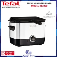 Tefal Mini Deep Fryer, FF2200 (Silver), 2 YEARS TEFAL WARRANTY